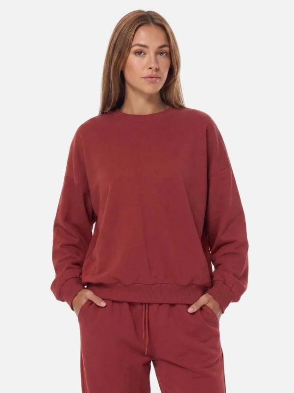 Anniou Relaxed Fit Crewneck Sweatshirt