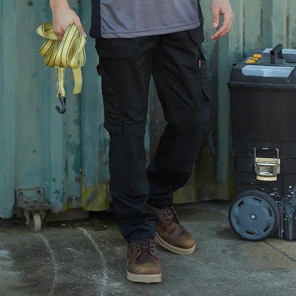 Proflex Slim Stretch Work Trouser - Hi-Vis Trousers