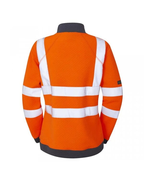 Leo Workwear Elberry Ladies 1/4 Zip Sweatshirt