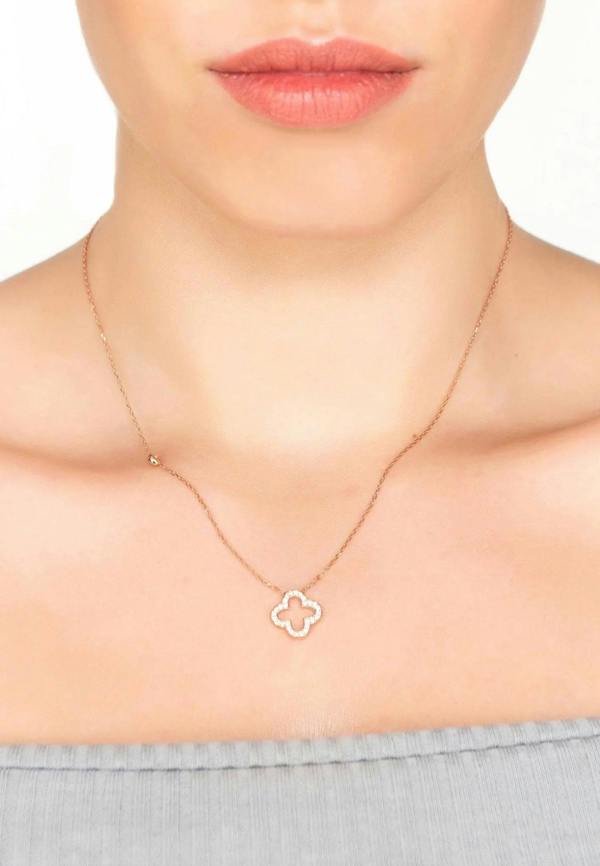 Open Clover Pendant Necklace - LATELITA Necklaces
