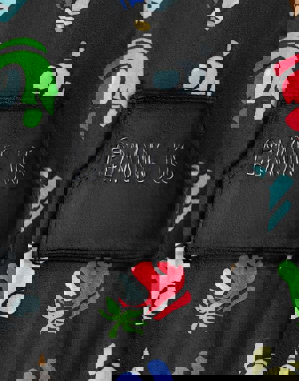 Among Us Boys Multicoloured Character AOP Blanket Hoodie (One Size)