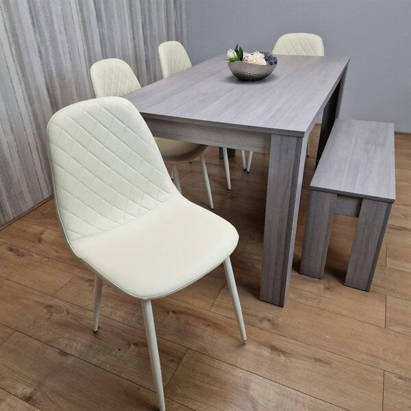 Kosy Koala Dining Table Set with 4 Chairs Dining Room, Kitchen table set of 4, and Bench