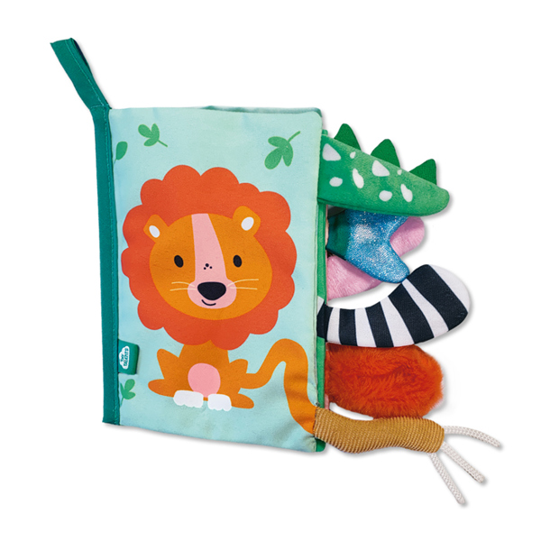 SES Creative Sensory animal tails cloth book