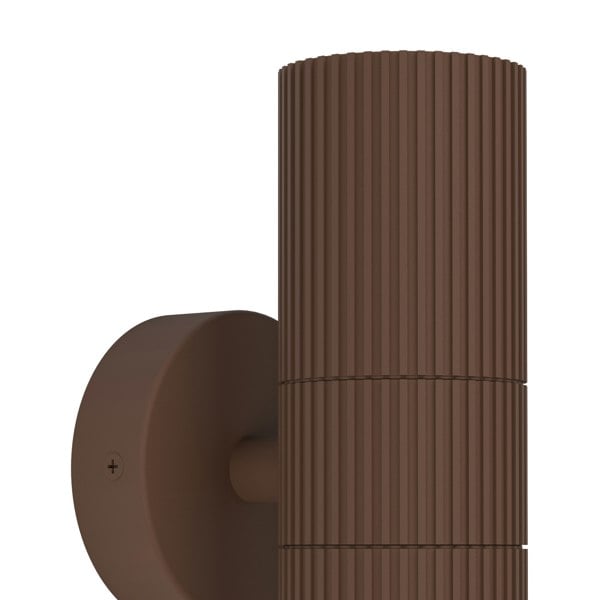 EGLO Tomelloso Modern Outdoor Wall Light Brown