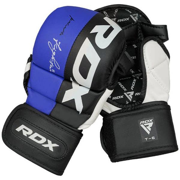 RDX Sports GRAPPLING GLOVE REX BLUE T6 PLUS