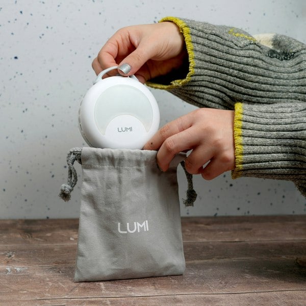 LUMI Portable White Noise Machine Travel Pouch - LUMI Sleep