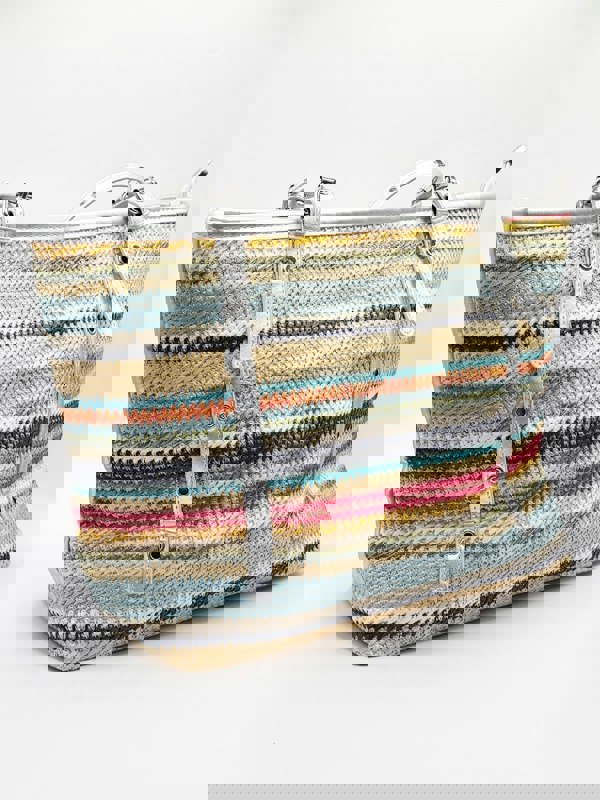 SVNX Tote Bag in Sliver