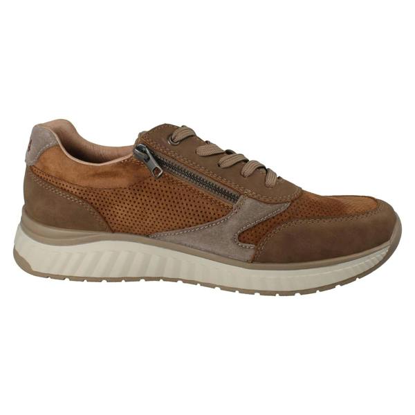 Rieker Mens Rieker Lace Up Brown Trainers B0606