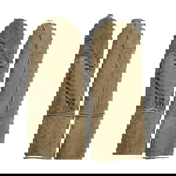 Infinity Leather Women’s Premium Suede Leather Shearling Wool Lining Gloves