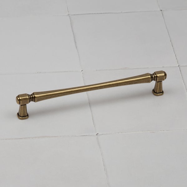 Handle & Home Antique Brass Handles and Coordinating Knob
