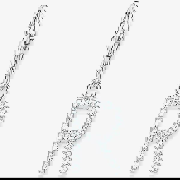 THOMAS SABO Silver Cubic Zirconia Letter R Charm 1955-051-14