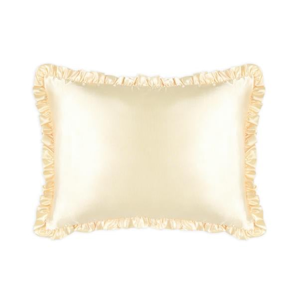 Silver Cloud Beauty Silver Cloud Satin Frilly Pillowcase - Buttercup Collection