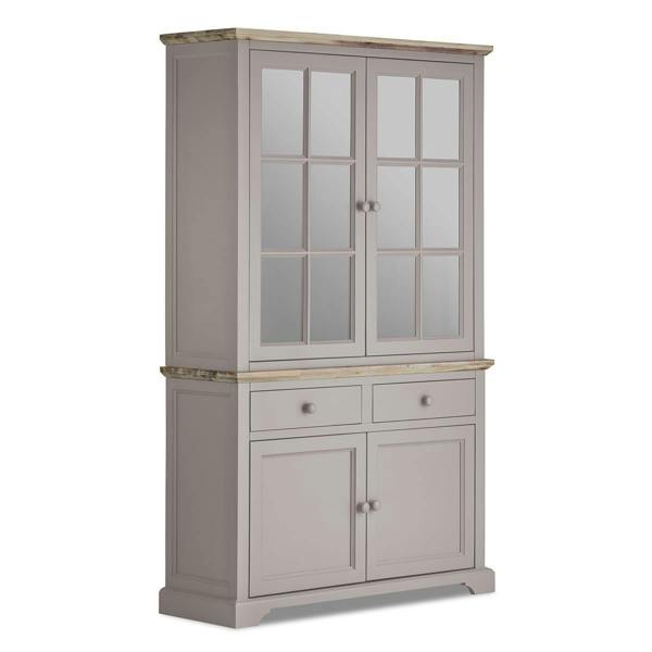 Statement Furniture Florence Glass Door Display Cabinet Large Dresser Assembled
