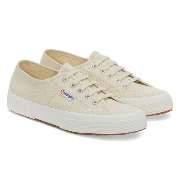 Superga Unisex Adult 2750 Cotu Classic Vegan Trainers - Light Beige Eggshell/Avorio