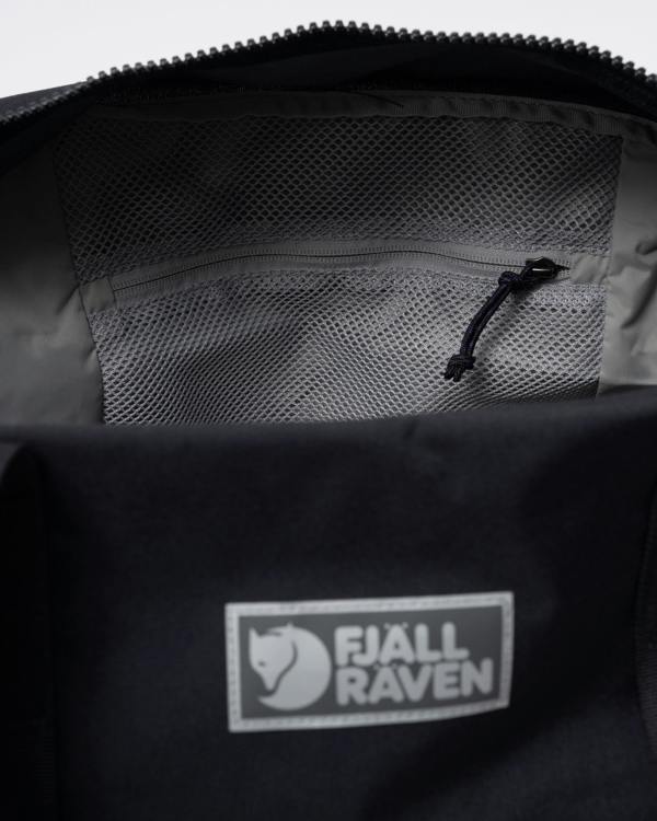 Fjallraven Vardag 33L Unisex Duffel Bag in Coal Black 037