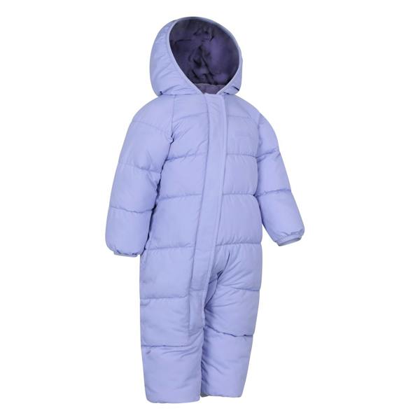 Mountain Warehouse Childrens/Kids The Frosty Junior Babysuit - Lilac - 