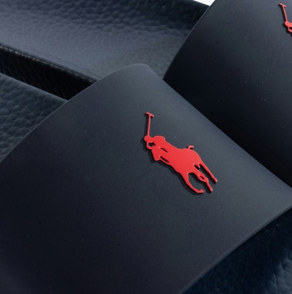 Polo Ralph Lauren POLO SLIDE Mens Sandals Navy/Red