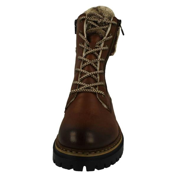 Rieker Ladies Rieker Fleece Lined Ankle Boots 72608