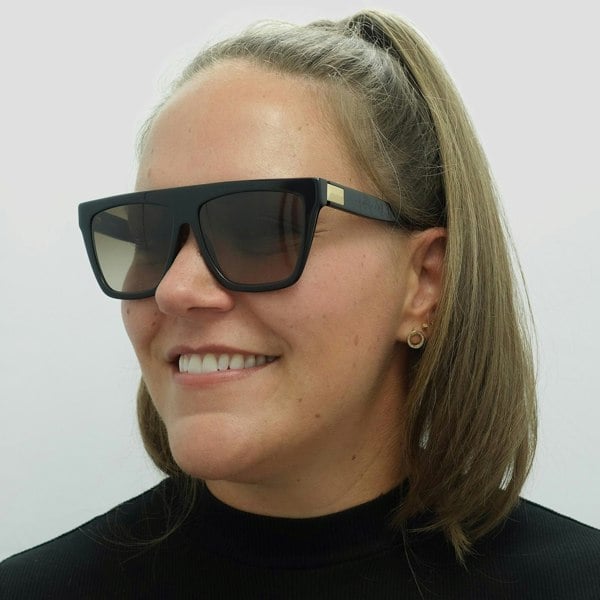 Hugo Boss Sunglasses BOSS 1153/S 807 HA Shiny Black Brown Gradient