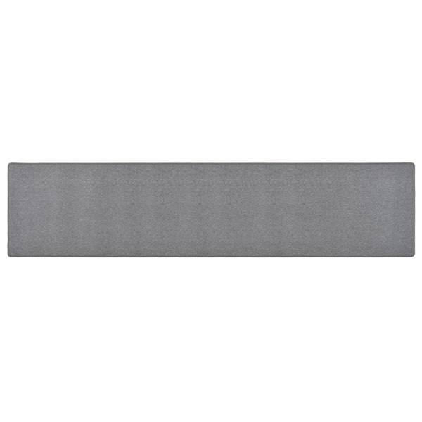 Berkfield Carpet Runner Dark Grey 80x400 cm