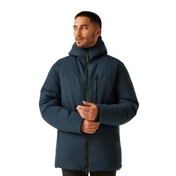Regatta Mens Yewbank III Waterproof Jacket - Navy/Fox - 