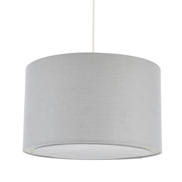Pagazzi Lighting Kentaro Medium Pendant Light Shade Dove Grey