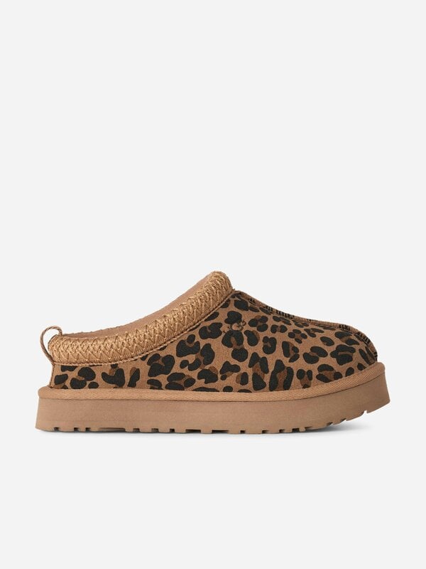 UGG Girls Tazz Spotted Slippers in Brown