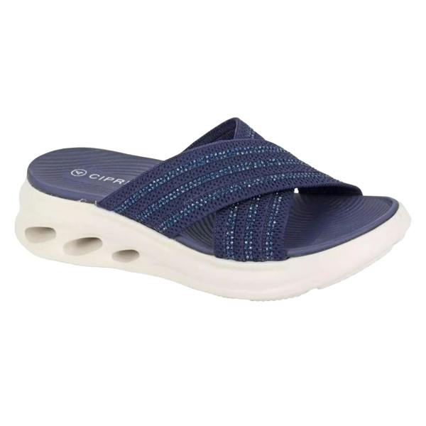 Cipriata Womens/Ladies Elina Mule Sandals - Navy Blue - 