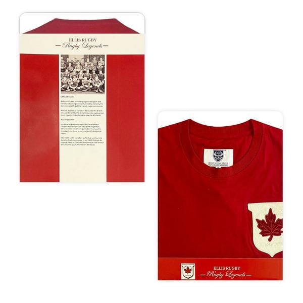 Ellis Rugby Vintage Canada Rugby T-Shirt Retro Style