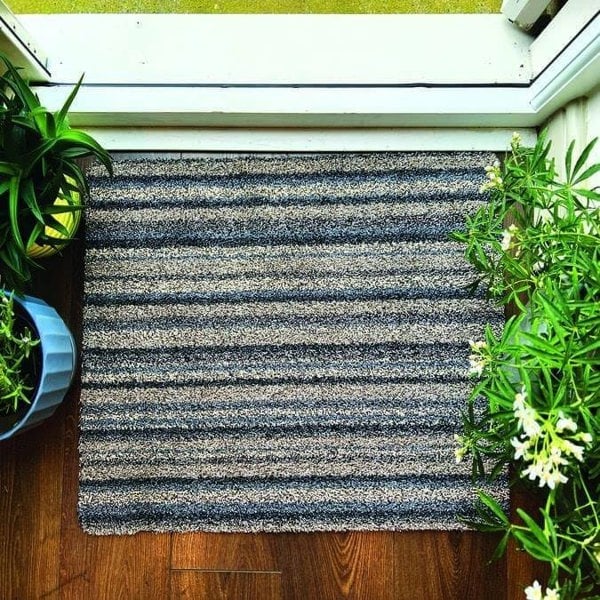 The Rugs Washable Ribbon Mat Multicolour | Eco-Friendly