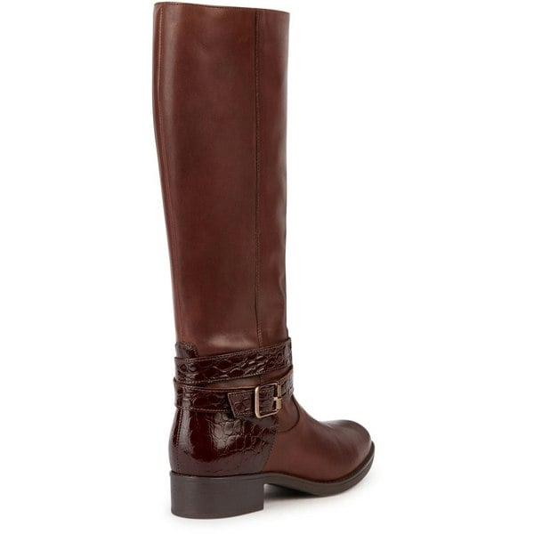Geox D FELICITY A Women's Boots - Brown