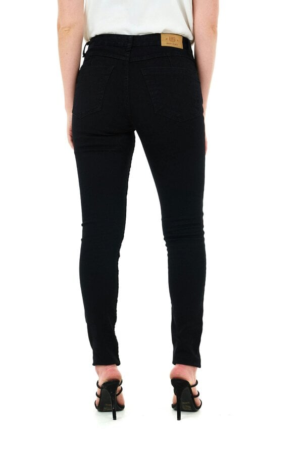 Smart Living Set of 2 Ladies 5 Pocket Skinny Jeans - Black