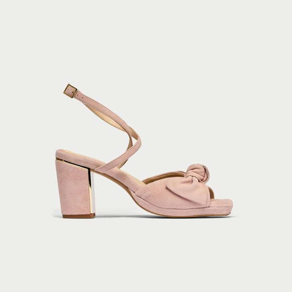 Calla Lydia Shoes - Soft Rose Suede