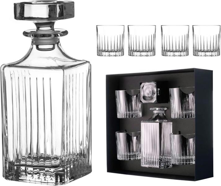 Broadway Whisky Decanter Set - 5 Pieces