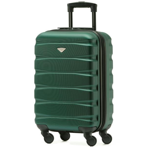 Flight Knight 55x35x20cm Cabin Carry Bag Hard Shell Suitcase 100+ Airline Approved