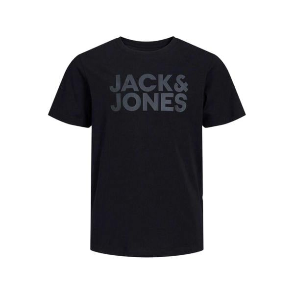 Jack And Jones Childrens/Kids Cotton Regular T-Shirt - Black - 
