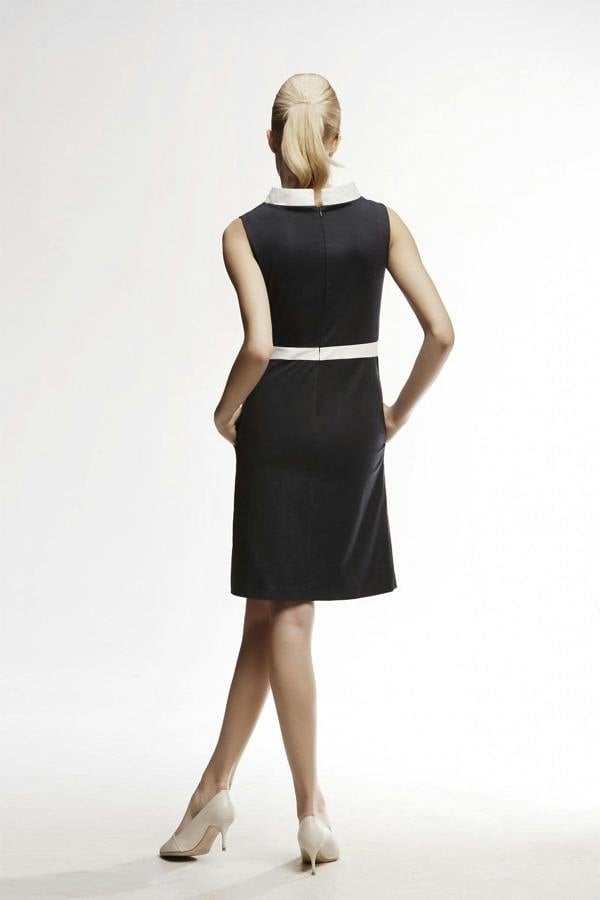 Rumour London Monica high neck A-line dress