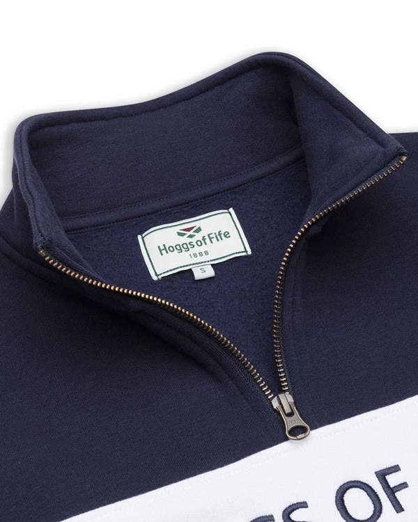 Hoggs of Fife Dumfries Ladies 1/4 Zip Jumper 