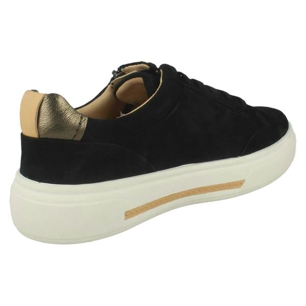 Clarks Ladies Clarks Casual Trainers Hollyhock Zip