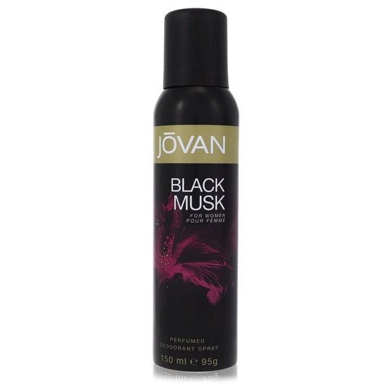 Jovan Black Musk For Women 150ml Deodorant Spray For Her