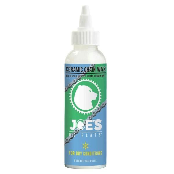 Joe's No Flats Ceramic Chain Wax Dry Condition (Drop) 125ml Bottle