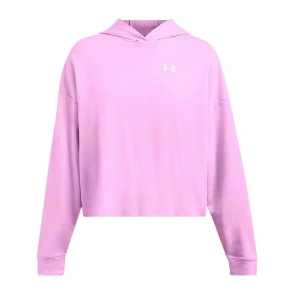 Under Armour Womens/Ladies Rival Terrycloth Oversized Hoodie - Grey - 