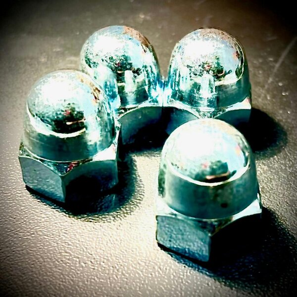 Fixaball Dome Nuts High Type Zinc BZP DIN 1587 M4 - M24