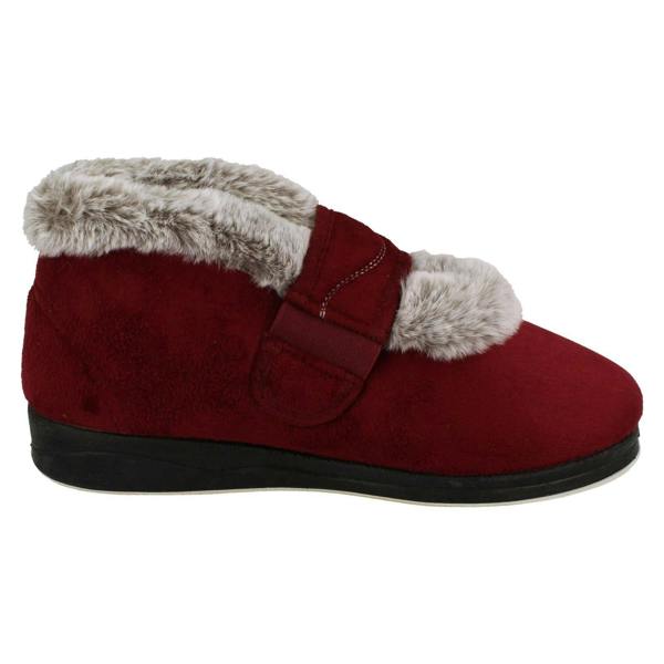 Padders Ladies Padders Cross Strap Slippers - Hush