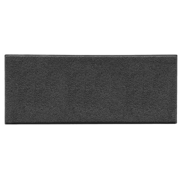 Nicoman Indoor Spaghetti Doormat Plain  - Dark Grey