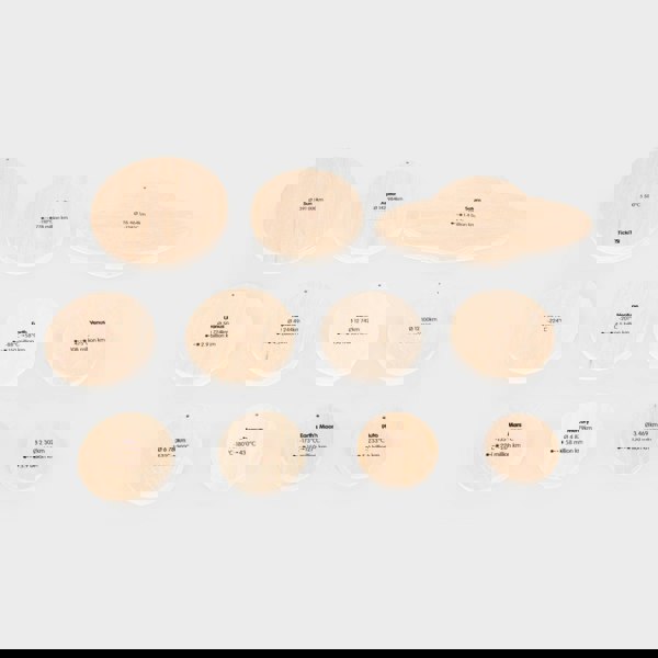 tickit Wooden Solar System Discs