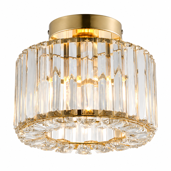 Living and Home Crystal Mount Ceiling Light