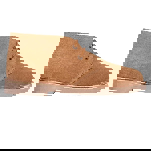 Roamers Adults Unisex Real Suede Unlined Desert Boots - Sand