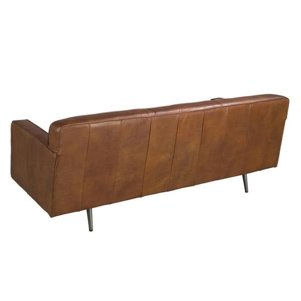 Angel Cerdá Chester sofa in dark brown leather 6224/6225