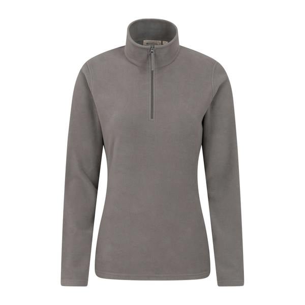 Mountain Warehouse Womens/Ladies Camber II Fleece Top - Dark Grey - 